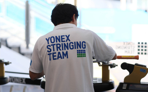 ヨネックス、テニス9大会にストリンギングチームを派遣 画像