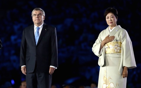 小池百合子都知事、IOCのバッハ会長と会談 画像