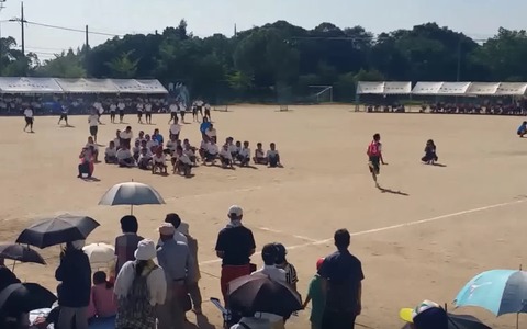 将来はオリンピック選手？『日本一速い中学生』が運動会で桐生祥秀ばりの爆走 画像