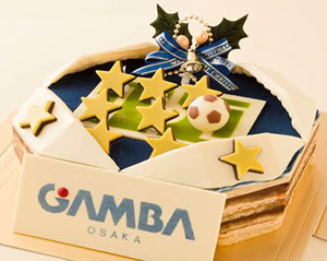 ガンバ大阪スタジアム型クリスマスケーキ、予約受け付けスタート 画像