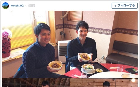 日本ハム・杉谷拳士、北海道で牛玉ステーキ丼とセグウェイを満喫 画像