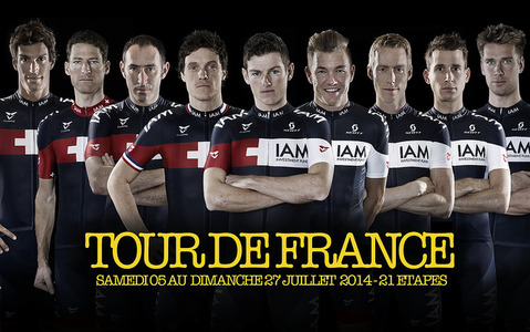 【ツール・ド・フランス14】IAMサイクリング、フランクやシャバネルらを擁し初出場 画像