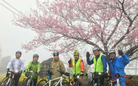 雨中のお花見サイクリングも大満足…地方創生・観光推進を目指す試み 画像