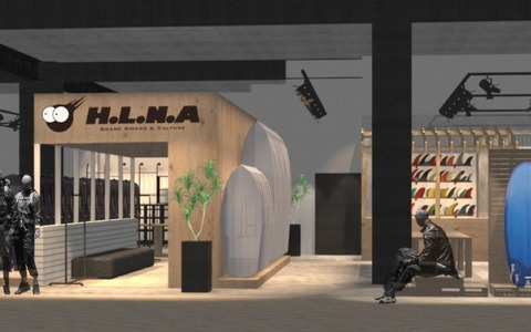 ボードスポーツブランドのセレクトショップ「H.L.N.A」初の単独店舗、スーパースポーツゼビオ店内にオープン 画像