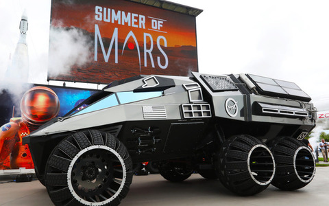 NASA、火星探査車のコンセプトモデルを披露！ 画像