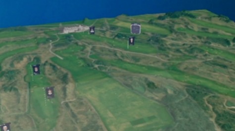 全英オープンゴルフをARで視聴できるアプリを開発…NTTデータ 画像