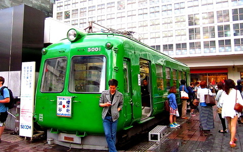 東急の「青ガエル」が復活!?…東横線90周年記念でラッピング　9月4日から 画像