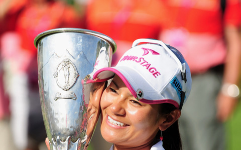 宮里藍のLPGA女子ゴルフツアー優勝9大会を振り返る番組をWOWOWが放送 画像