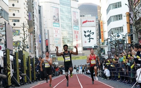 パラアスリートが渋谷を激走！世界記録に迫る好レースを展開…渋谷シティゲーム 画像