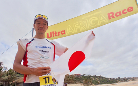 北田雄夫、日本人初の世界7大陸アドベンチャーマラソン走破達成 画像