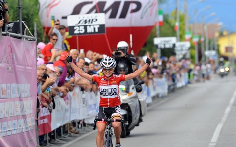 女性版ツール・ド・フランスもロット・ベリソルの選手が優勝 画像