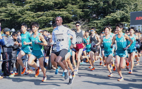 青山学院大、マラソン9勝ウィルソン・キプサングと走り刺激…adizero SPEED SUMMIT 画像