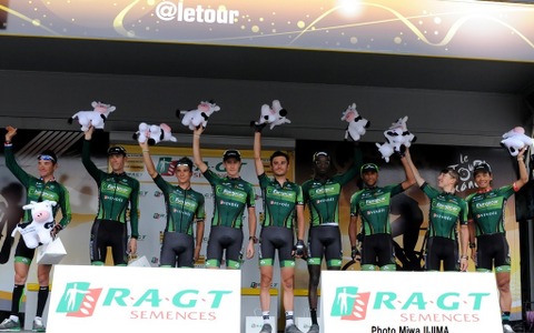 【ツール・ド・フランス14】新城、第8ステージで元チームメートの勝利に「おめでとうと言いたい」 画像