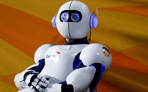 仰天！2030年のサッカー界では「ロボット審判」が試合を裁く？ 画像