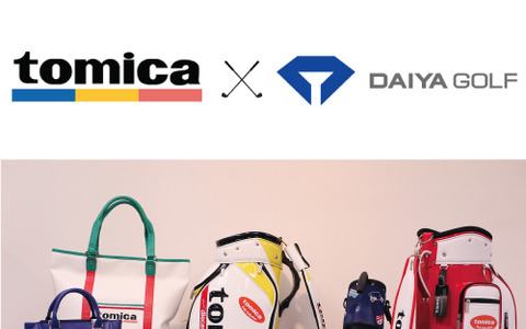 トミカの大人向けブランド「tomica」デザインのゴルフ用品が登場 画像