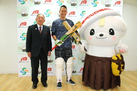野球からクリケットに挑戦する木村昇吾、栃木県佐野市のクリケットプロジェクトにエール 画像