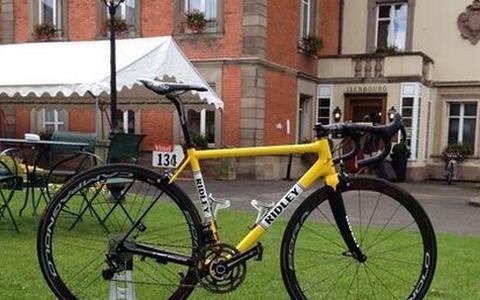 【ツール・ド・フランス14】ギャロパンのイエローバイクがさっそく完成！ 画像