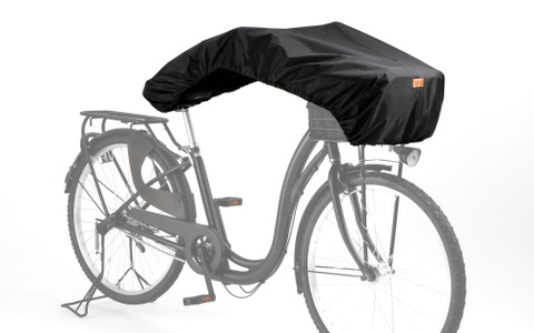 前カゴ、ハンドル、サドルだけを覆う自転車用前カゴカバー「Toit Noir」発売 画像