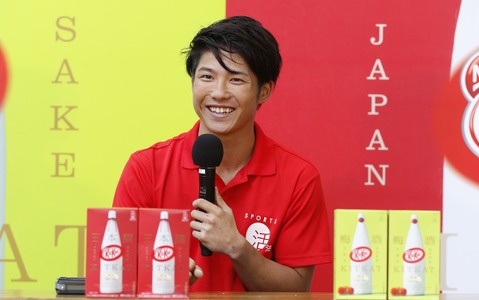 成田緑夢がキットカット新製品試食イベントに登場「オリンピック、パラリンピックどちらかに挑戦したい」 画像