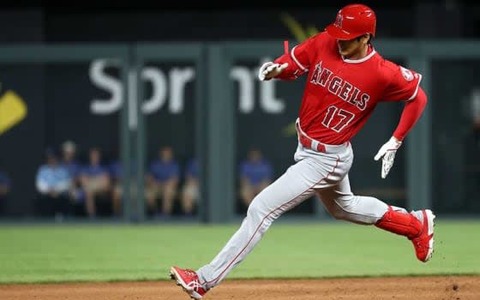 大谷翔平、満塁走者一掃の初三塁打！トラウトと並びチーム最多11打点、エンゼルス5連勝 画像