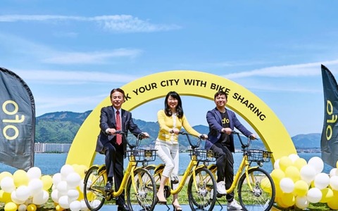 世界最大級のシェアサイクル「ofo」滋賀県大津市に66カ所の専用ポート設置 画像