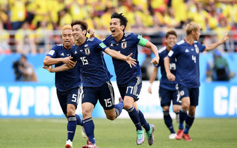 日本代表がコロンビアに勝利！ワールドカップで南米勢に初の勝利をもぎ取る！ 画像