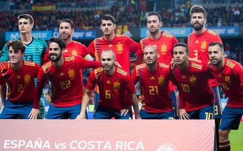 スペイン代表、W杯に向けた23人の登録メンバーを発表！モラタが外れる 画像