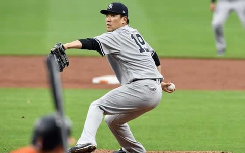 田中将大、米通算117試合目で700奪三振到達…ヤンキース史上24人目 画像