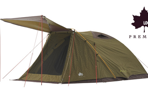 シンプルな構造を採用した大人5人用シングルドームテント発売…LOGOS 画像