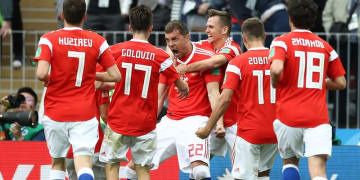 W杯開幕！注目の開幕戦はロシアがサウジアラビアに衝撃の大勝 画像