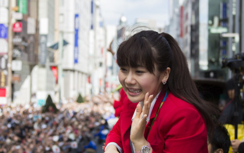 福原愛の字から見る人柄…代表選手へ直筆メッセージを綴る 画像