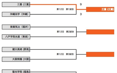 【高校野球2014夏】三重が沖縄尚学下しベスト4一番乗り 画像