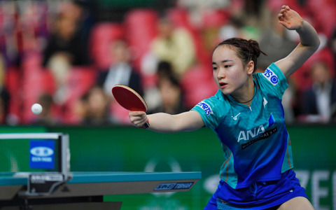 伊藤美誠、オリンピック前哨戦にも「目の前の試合をやりきるのみ」 画像