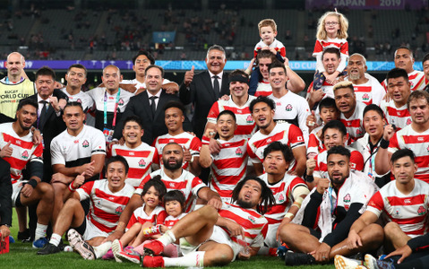 「ONE TEAM」が流行語大賞に 代表選手の集合写真とともに日本ラグビーフットボール協会がコメント 画像