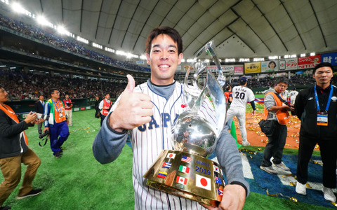 秋山翔吾が『ジョブチューン★プロ野球ぶっちゃけ祭り!★』に出演 予告では「俺はクソ人間じゃない!」の一幕も 画像