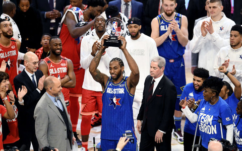 コービー・ブライアント追悼のNBAオールスターはチーム・レブロンが勝利　カワイ・レナードがMVP受賞 画像