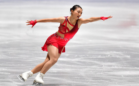 坂本花織、四大陸選手権の結果に悔しさも　シーズン最終戦に向け「笑顔でおわれるように」 画像