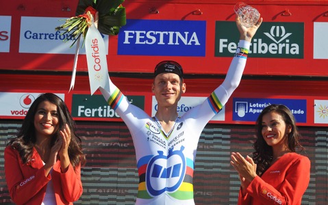 【ブエルタ・ア・エスパーニャ14】マルティンが個人TTで貫録の優勝「世界選手権に向けて士気が上がった」 画像