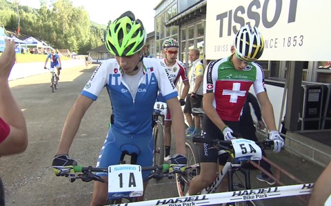 【UCI MTB世界選手権14】チームリレーはフランスが逆転で金メダル 画像