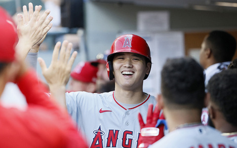 【MLB】大谷翔平、データで振り返る前半戦　長打率は両リーグトップの.698 画像