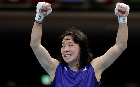 【東京五輪／ボクシング】入江聖奈、金メダルへ王手「歴史の扉を開くため」決勝はライバルとの熱戦必至 画像