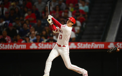 【MLB】大谷翔平、今季42号は元同僚からの131メートル特大弾　年間長打数でも松井秀喜超え 画像