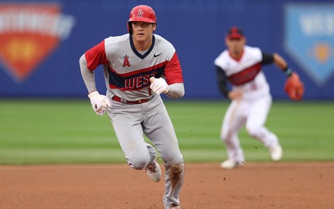 【MLB】大谷翔平、データで振り返る“規格外”の走力 一塁到達平均タイムはメジャー4位 画像