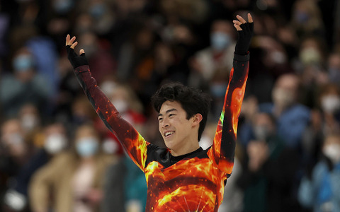 【フィギュア】ネイサン・チェン「羽生結弦相手にエラーは許されない」北京五輪での直接対決へ向けて決意 画像