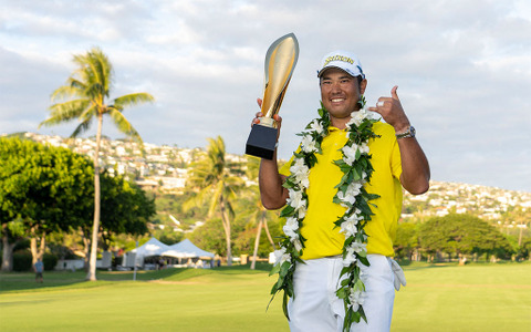 【ゴルフ】松山英樹がソニー・オープンをプレーオフで制し米通算8勝目 画像