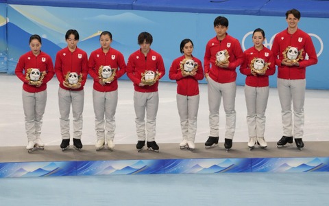 【北京五輪】日本、フィギュア団体初メダルは銅　ロシア圧巻の優勝 画像