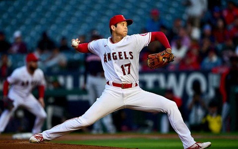 【MLB】大谷翔平、二刀流出場で5回2失点の粘投　2勝目の権利持ち降板、最速159キロ 画像