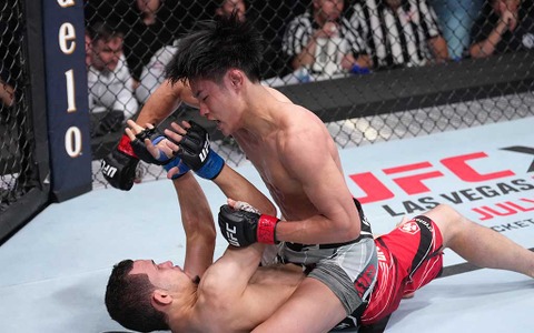 【格闘技】「超新星」平良達郎、UFCデビュー戦で相手を圧倒V　プロMMA11戦無敗を継続 画像