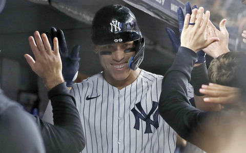 【MLB】早くも17号でヤンキースのアーロン・ジャッジが本塁打王争い独走 総額272億円契約提示の行方は…… 画像