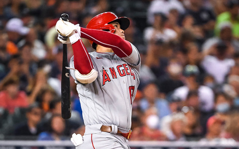 【MLB】大谷翔平、サイ・ヤング賞左腕相手にベンチスタートからの今季14号アーチなるか 画像